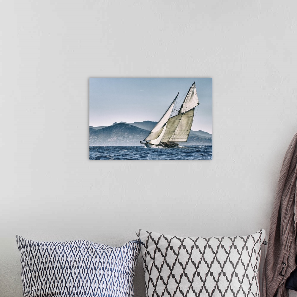 A bohemian room featuring Sailing Yacht Race