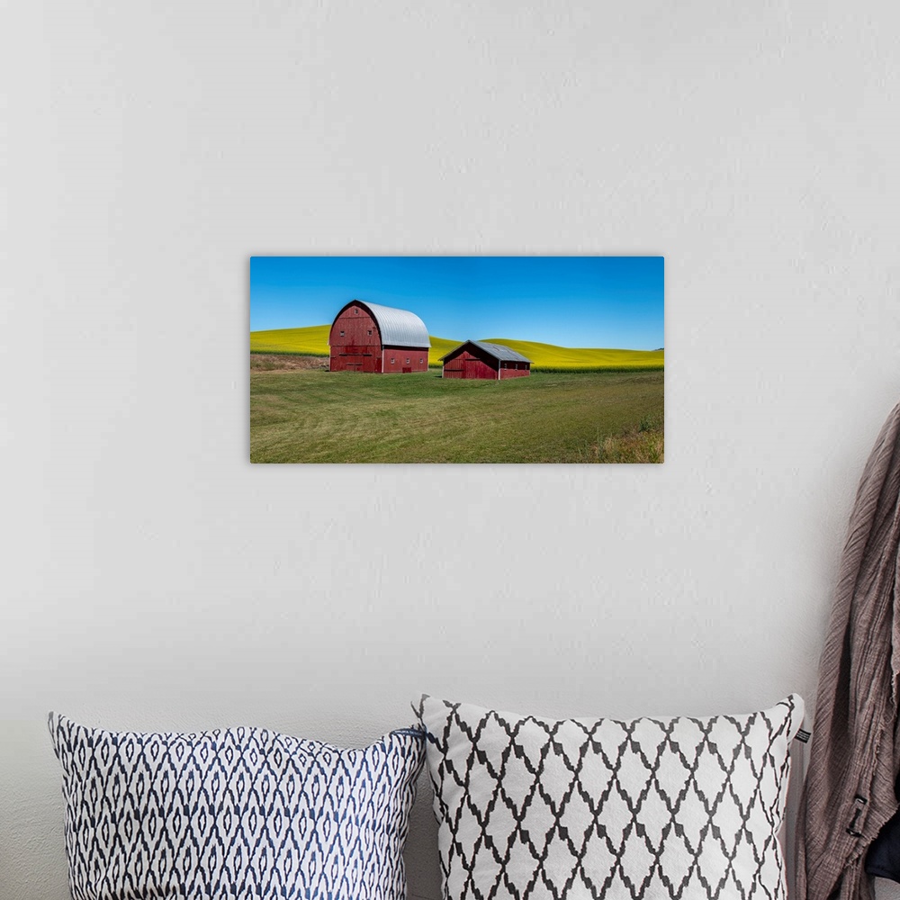 A bohemian room featuring Farm Color