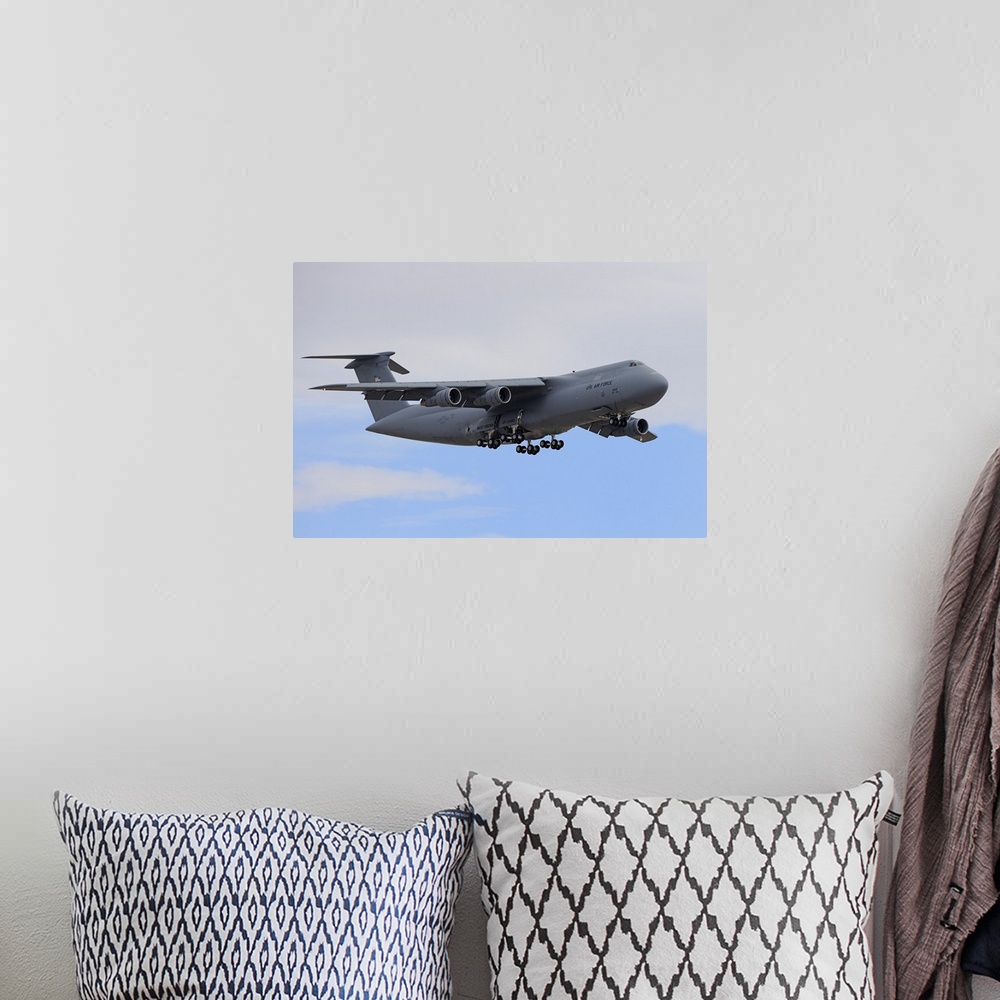 A bohemian room featuring November 8, 2012 - A C-5 Galaxy of the West Virginia Air National Guard in flight over Nevada.