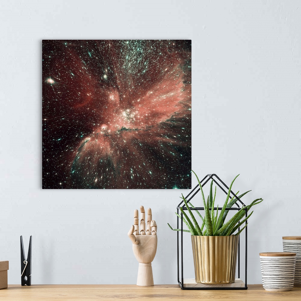 A bohemian room featuring A population of infant stars in the Milky Way satellite galaxy Small Magellanic Cloud