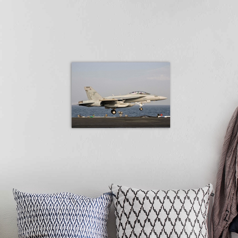A bohemian room featuring Persian Gulf, October 30, 2011 - An EA-18G taking off from the flight deck of USS George H.W. Bush.