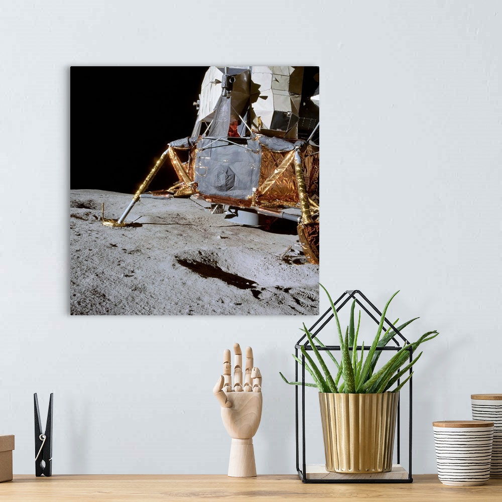 A bohemian room featuring Apollo 14