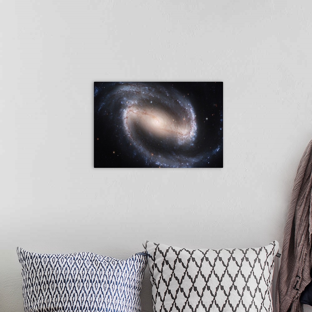 A bohemian room featuring Barred Spiral Galaxy NGC 1300