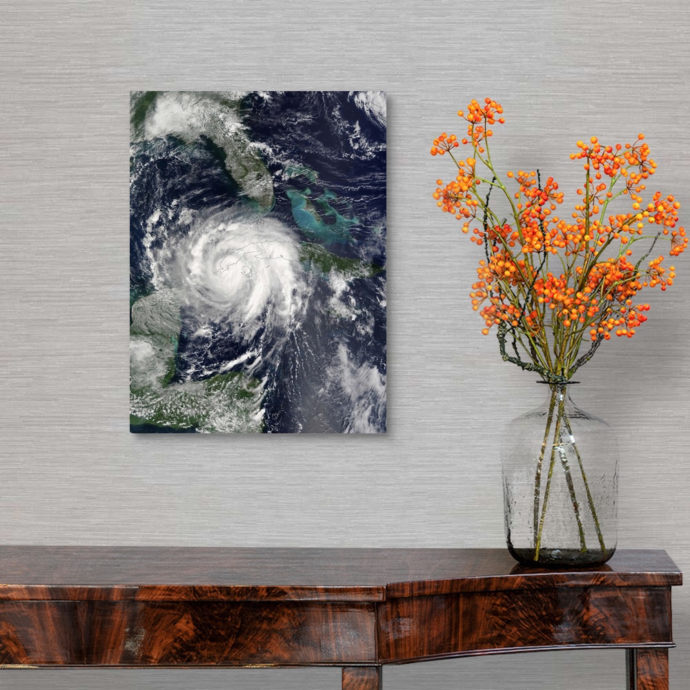 A traditional room featuring Hurricane Lili