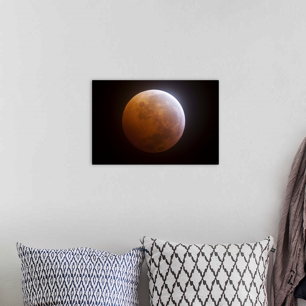 A bohemian room featuring December 21, 2010 - Lunar Eclipse
