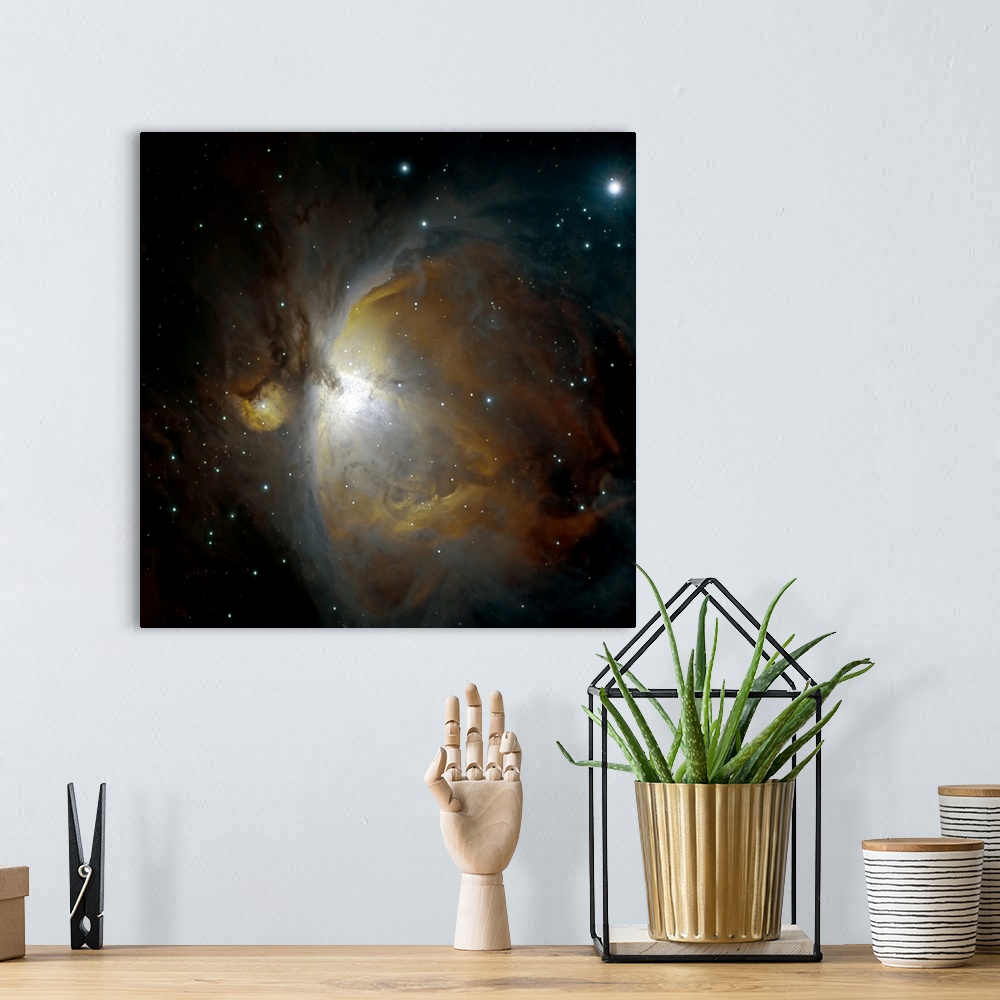 A bohemian room featuring M42 nebula in Orion