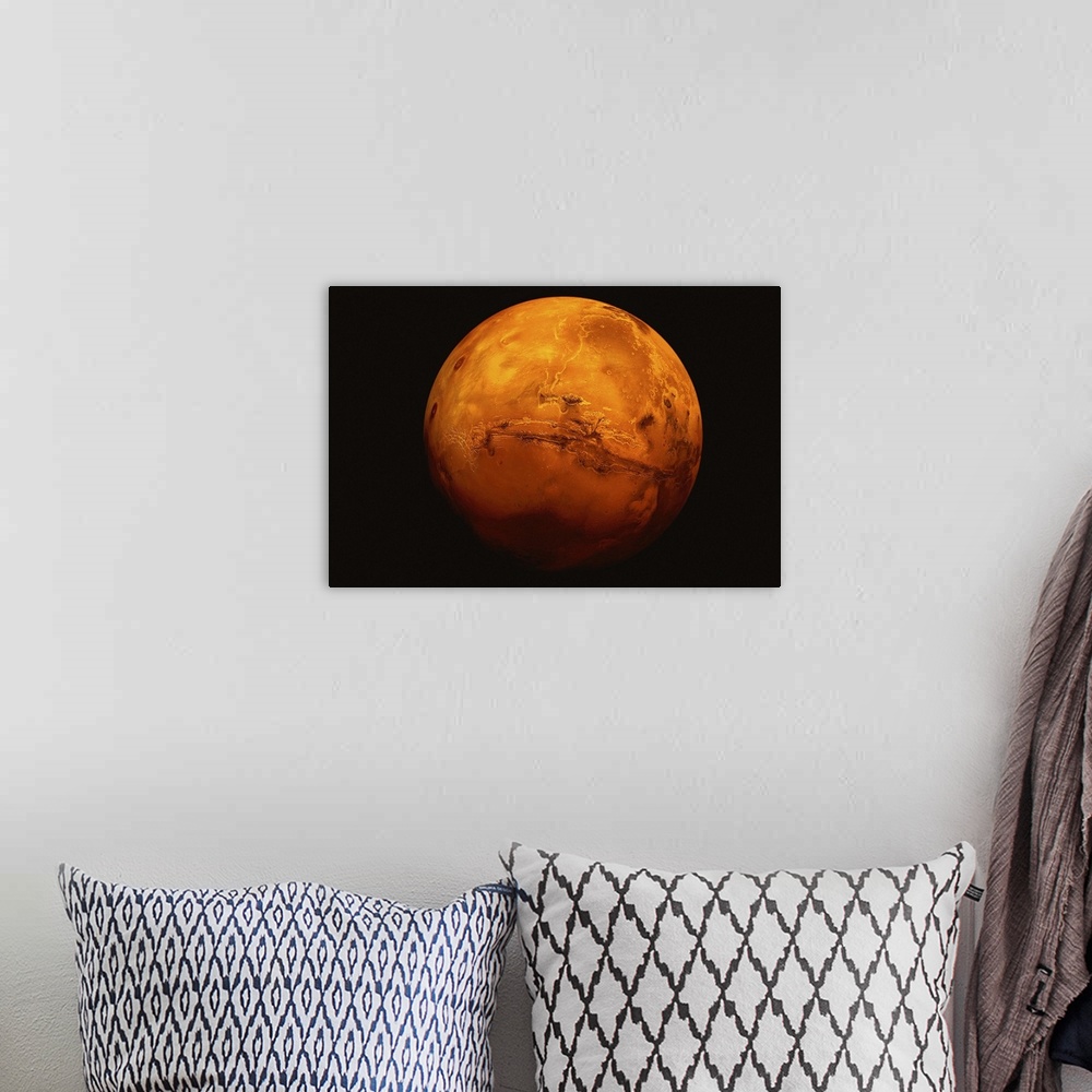 A bohemian room featuring Mars