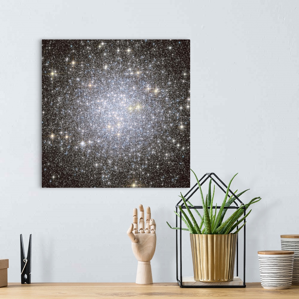 A bohemian room featuring Messier 53, globular cluster in the Coma Berenices constellation.
