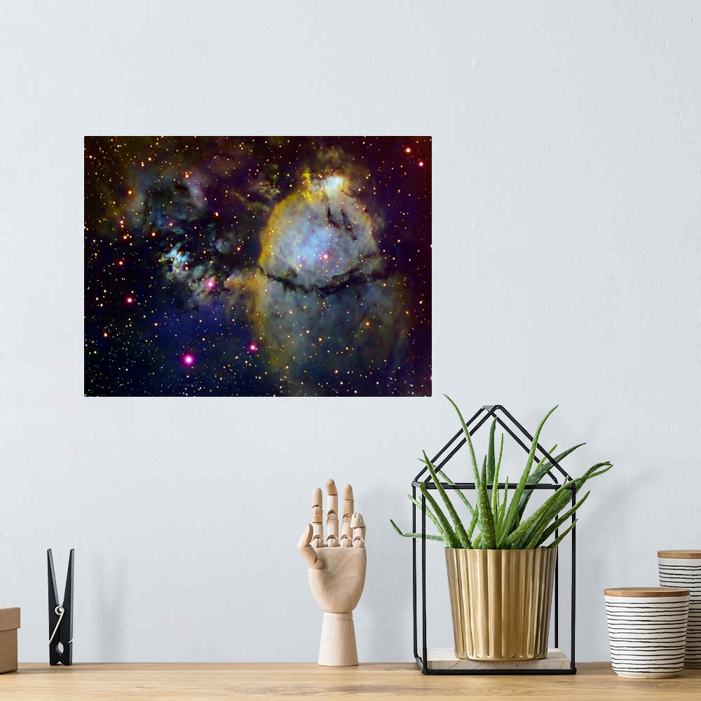 A bohemian room featuring NGC 896 in part of the Heart nebula in Cassiopeia