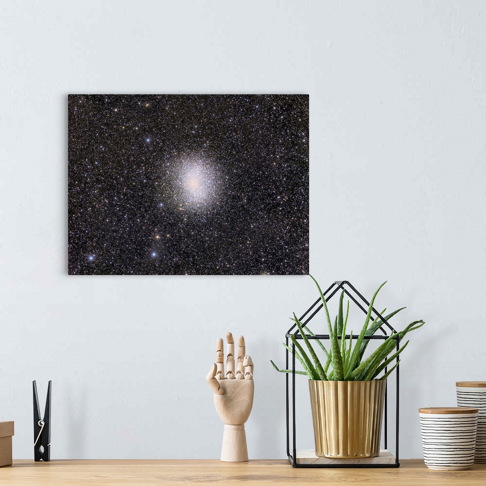 A bohemian room featuring Omega Centauri globular star cluster.