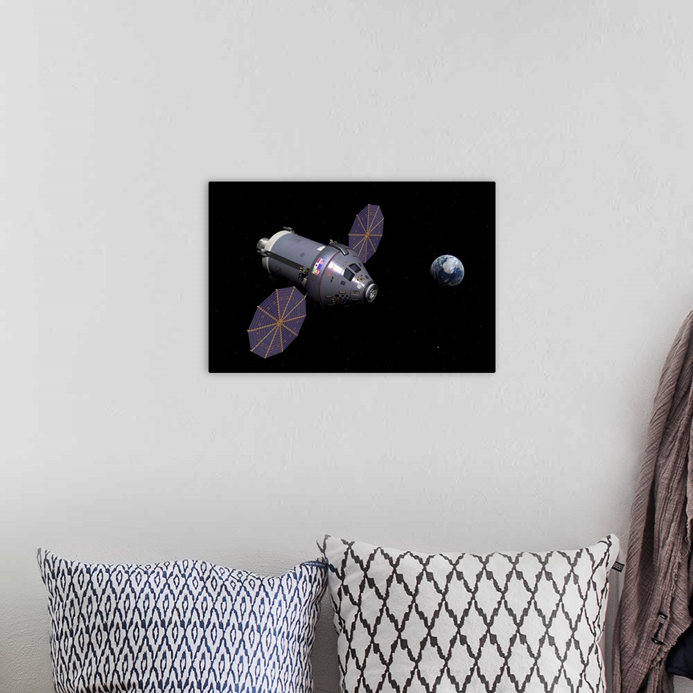 A bohemian room featuring The next generation Deep Space Vehicle (DSV) may be flying within the next decade. Like the Apoll...