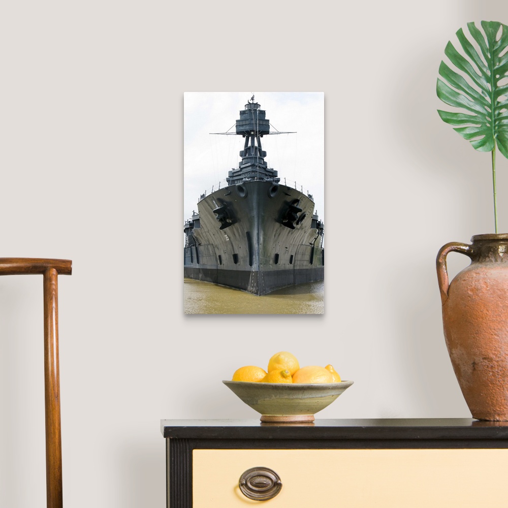 A traditional room featuring The Battleship USS Texas