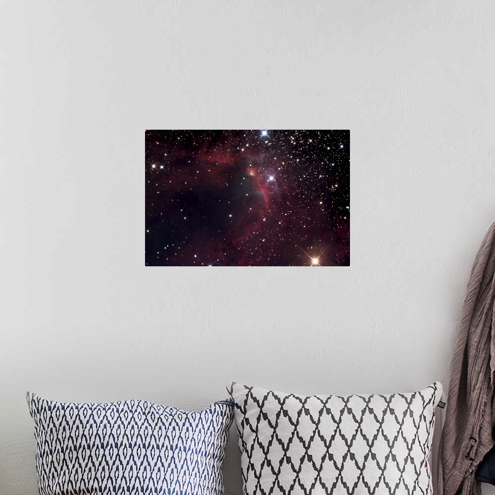 A bohemian room featuring The Cave Nebula