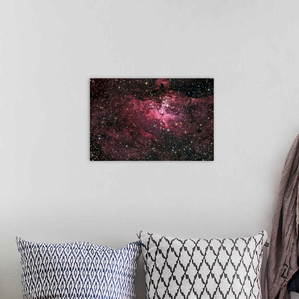 A bohemian room featuring The Eagle Nebula