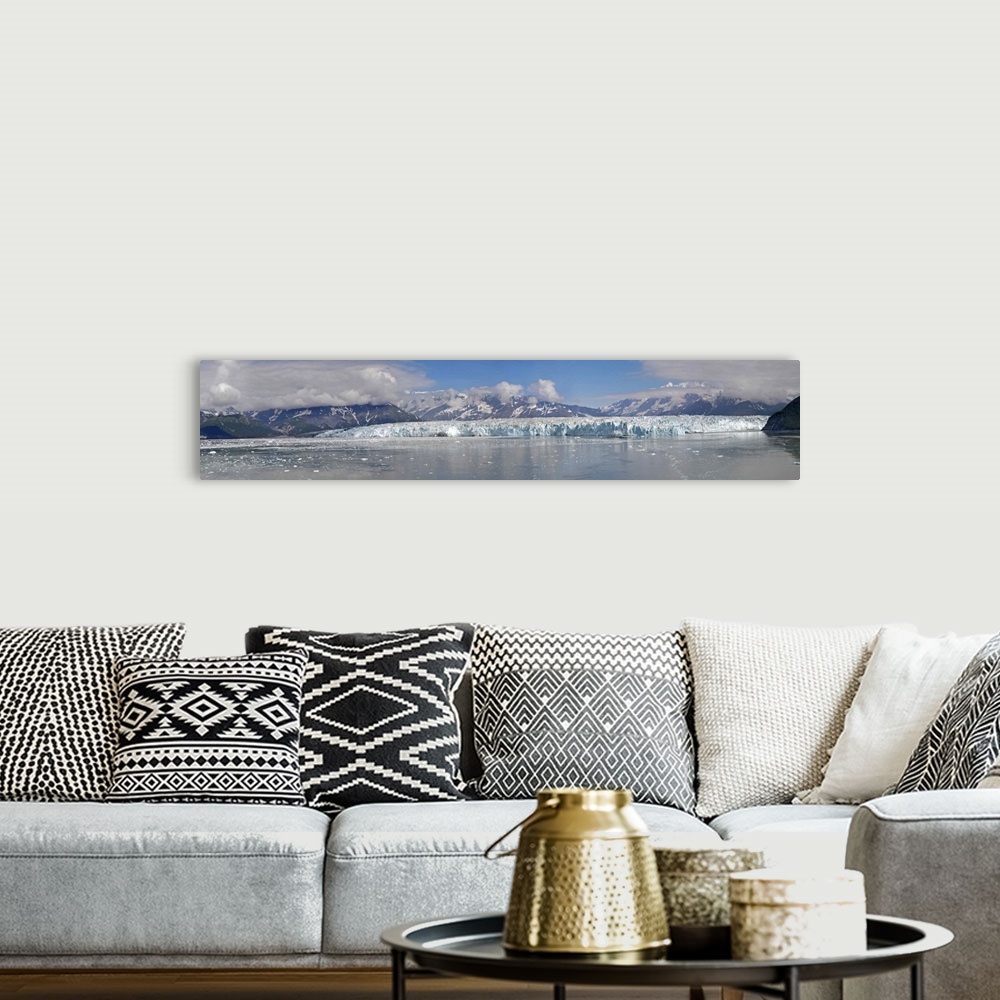 A bohemian room featuring Hubbard Glacier, the largest tidewater glacier in the world. The Hubbard and Turner/Haenke Glacie...