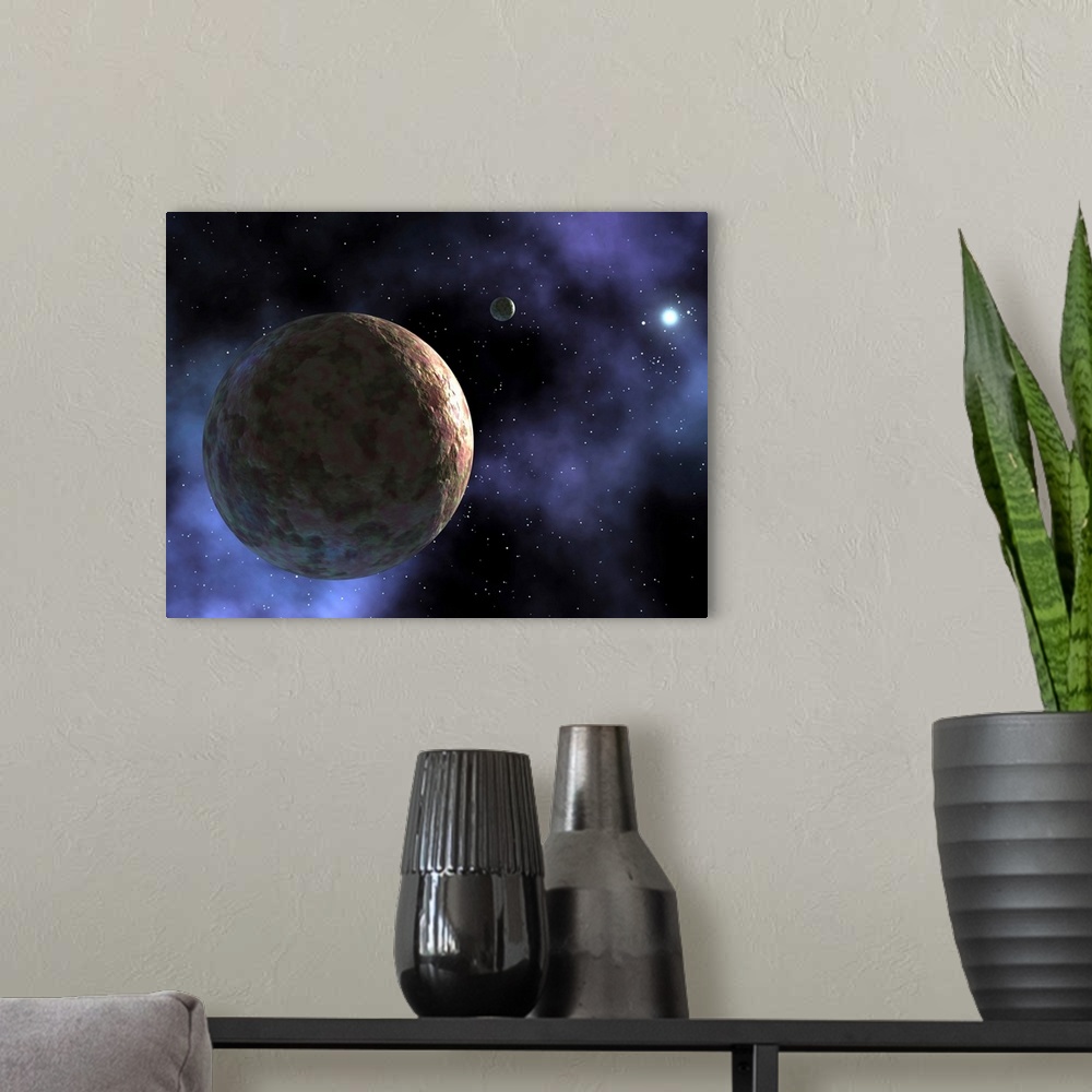 A modern room featuring The newly discovered planetlike object dubbed Sedna