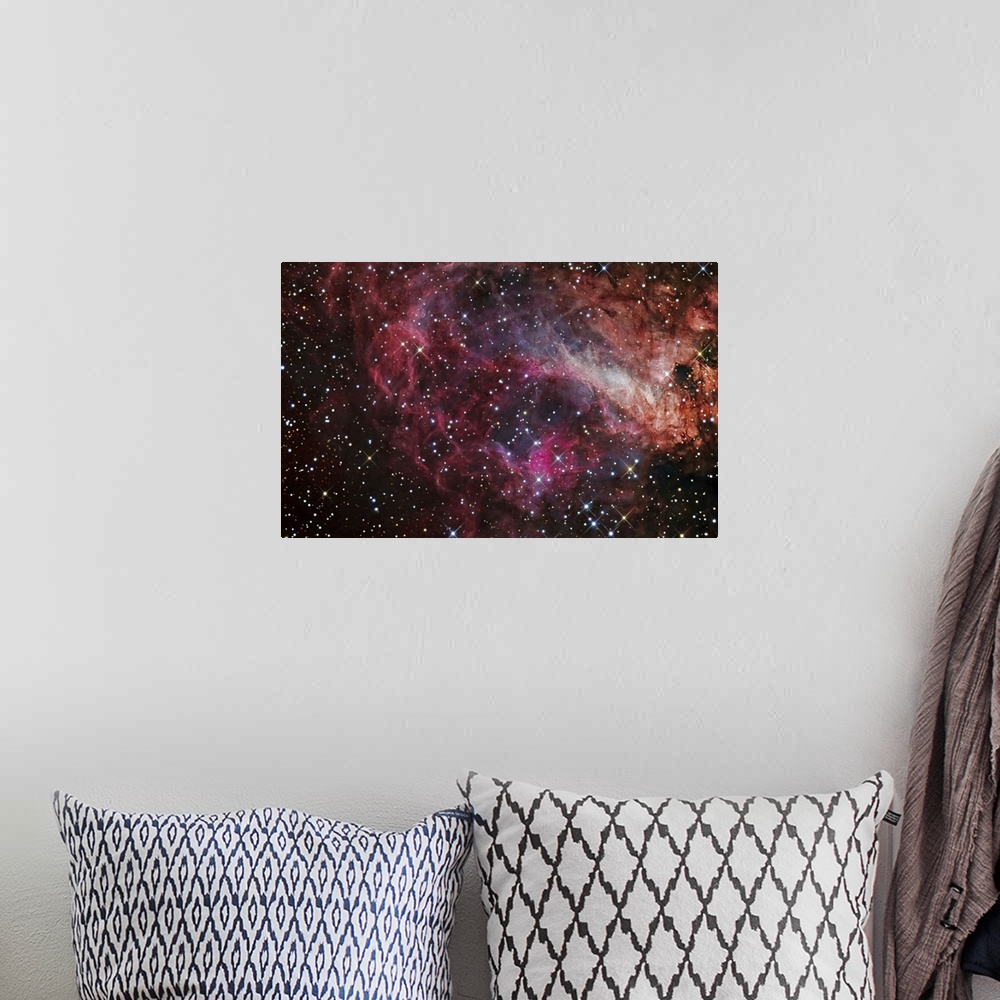 A bohemian room featuring The Omega Nebula
