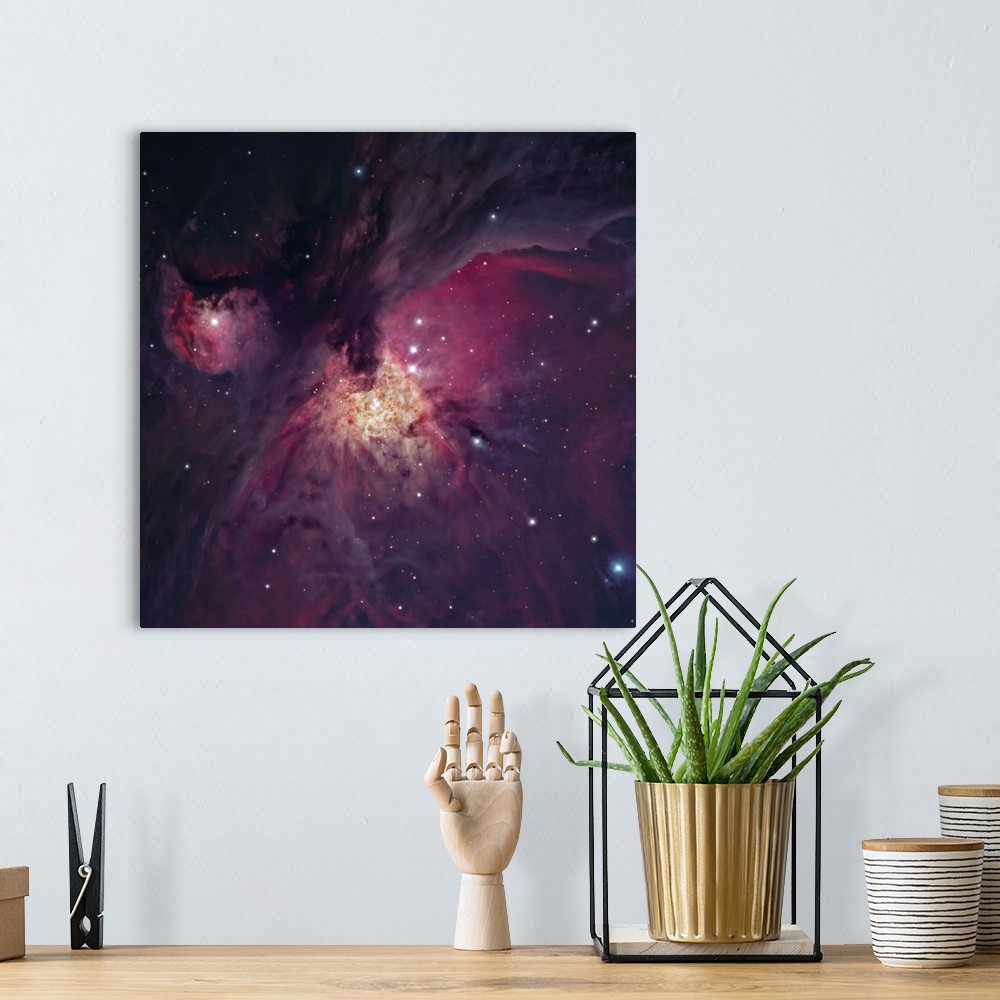 A bohemian room featuring The Orion Nebula