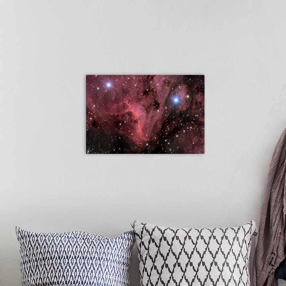 A bohemian room featuring The Pelican Nebula