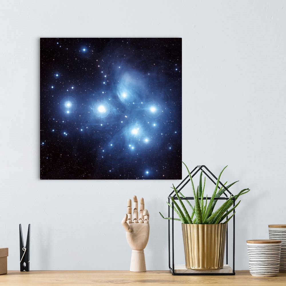 A bohemian room featuring The Pleiades Star Cluster