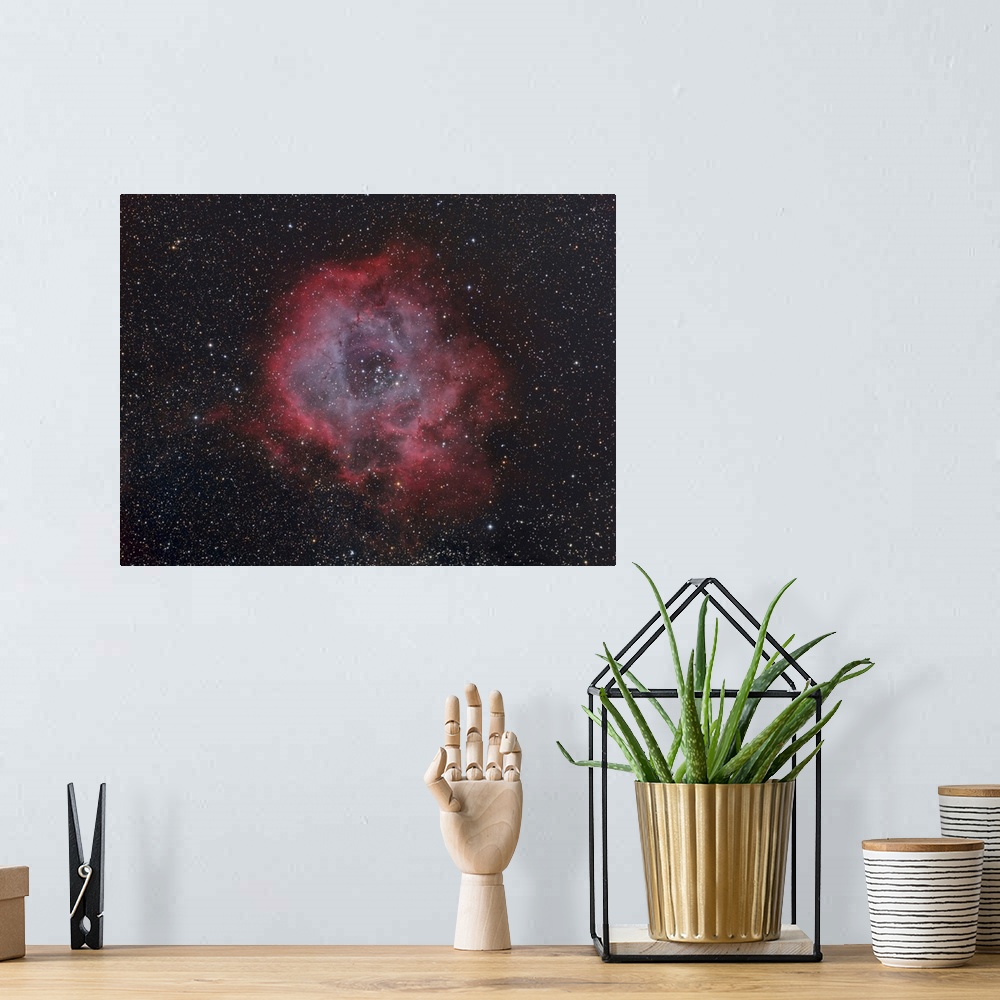 A bohemian room featuring The Rosette Nebula
