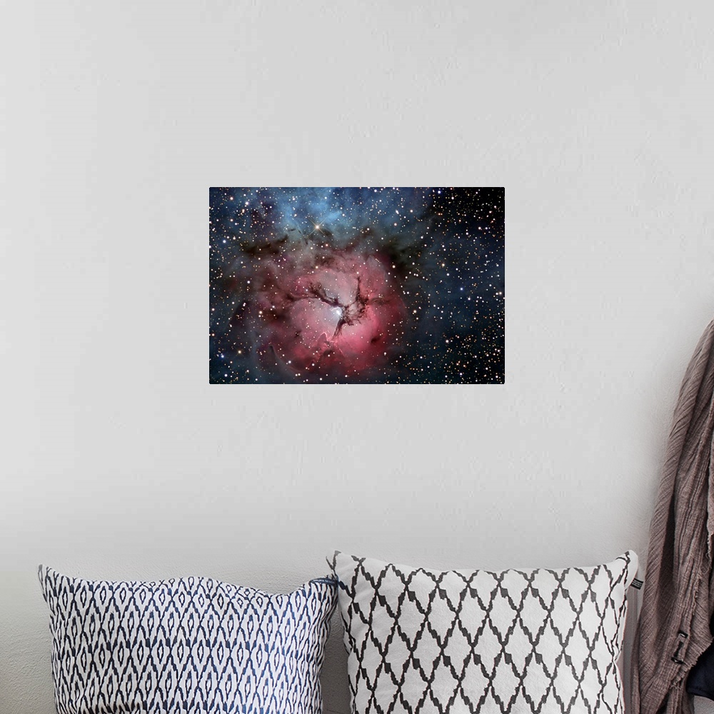 A bohemian room featuring The Trifid Nebula