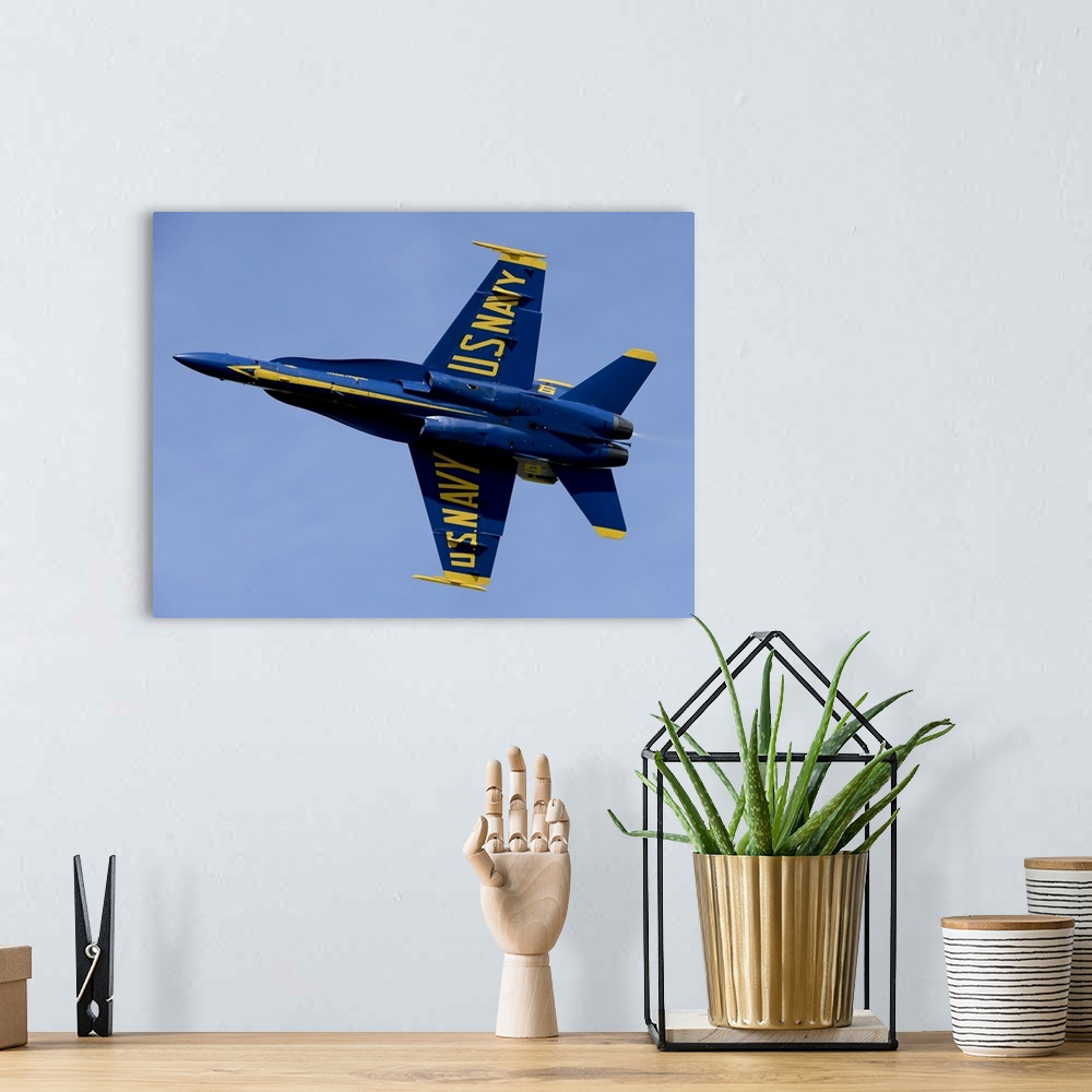 A bohemian room featuring March 6, 2014 - U.S. Navy flight demonstration squadron, the Blue Angels, flies in a practice dem...