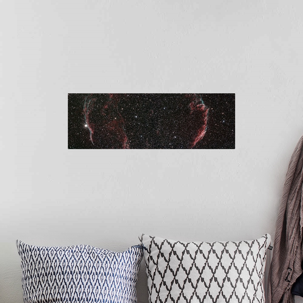 A bohemian room featuring Veil Nebula Mosaic