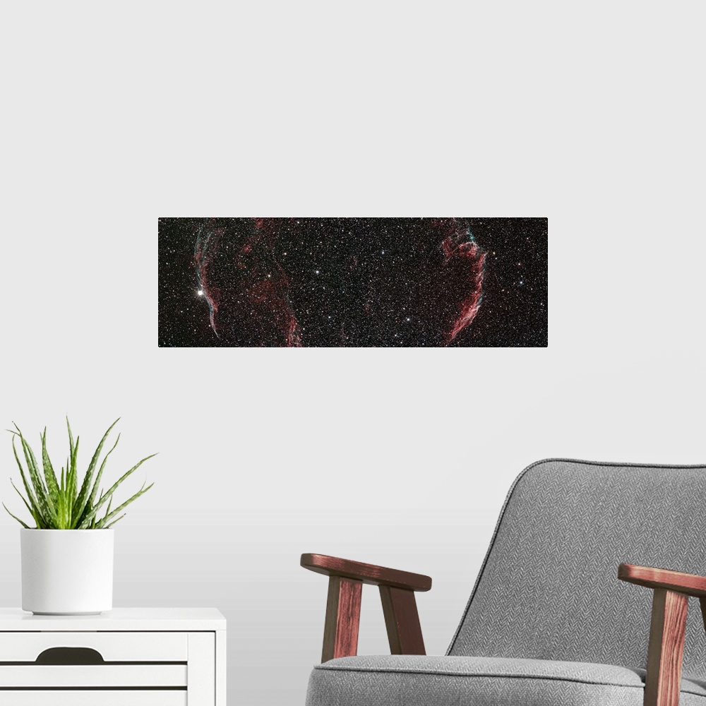 A modern room featuring Veil Nebula Mosaic