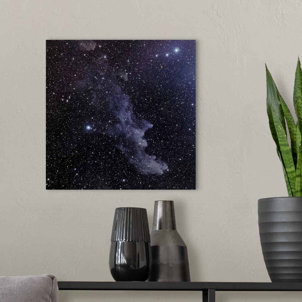 A modern room featuring Witch Head Nebula