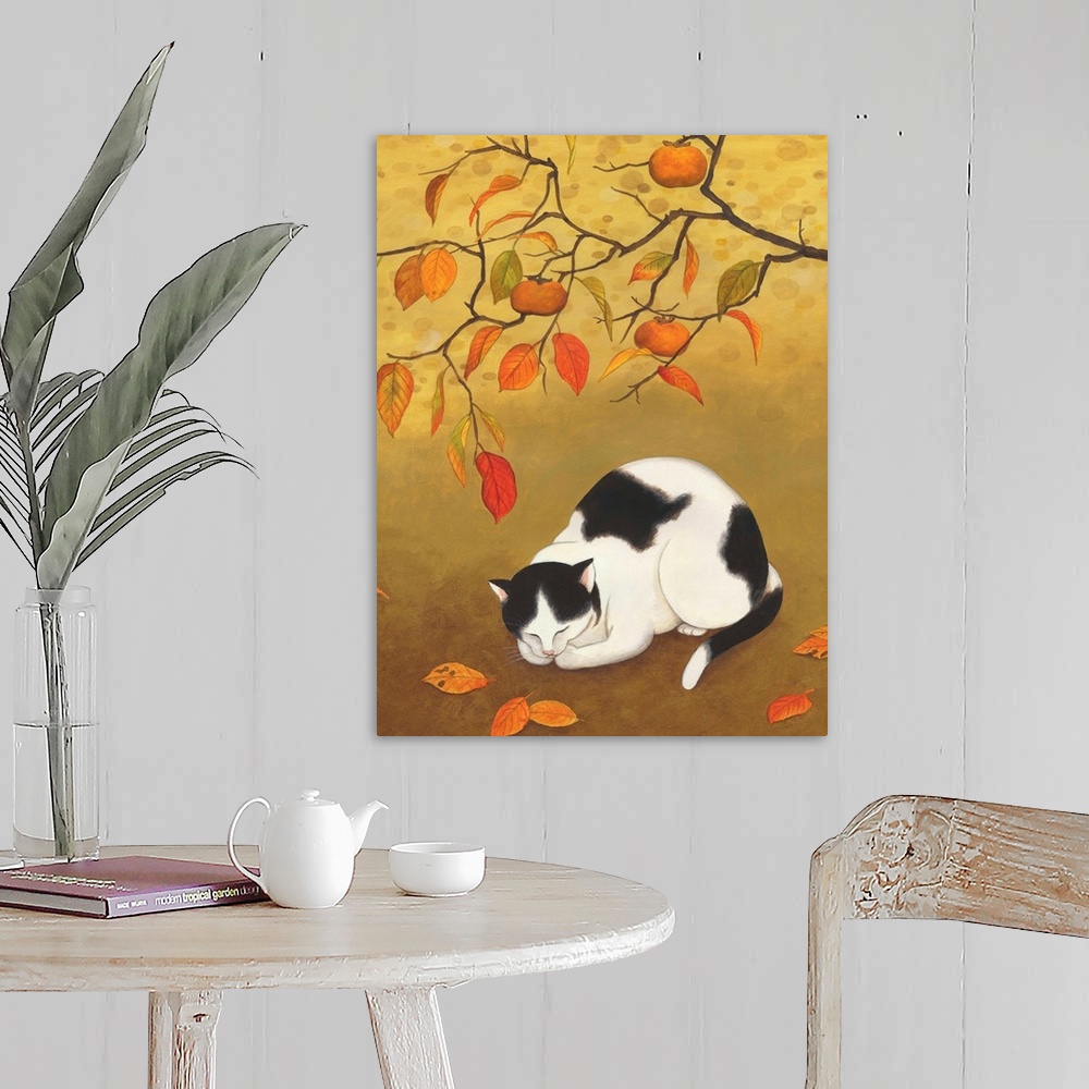 A farmhouse room featuring Autumn Cat
