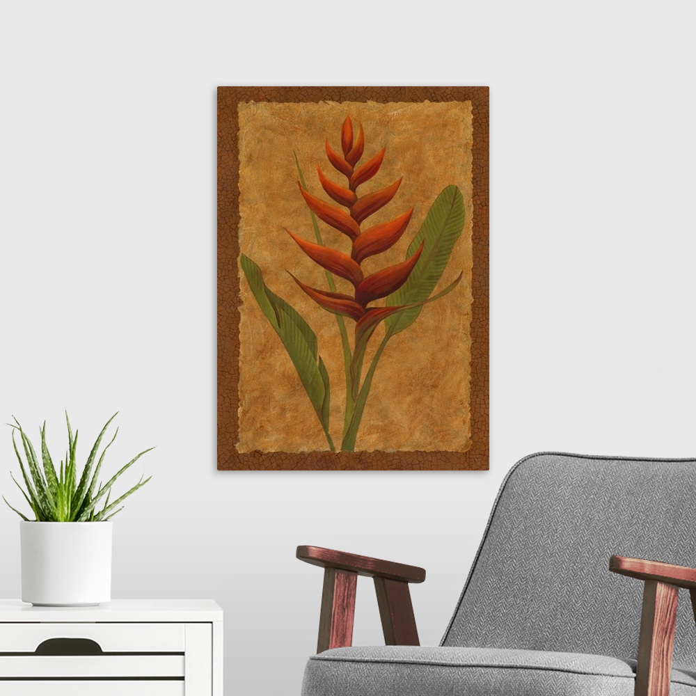 A modern room featuring Heliconia I
