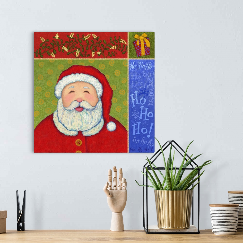 A bohemian room featuring Santa and Reindeer I