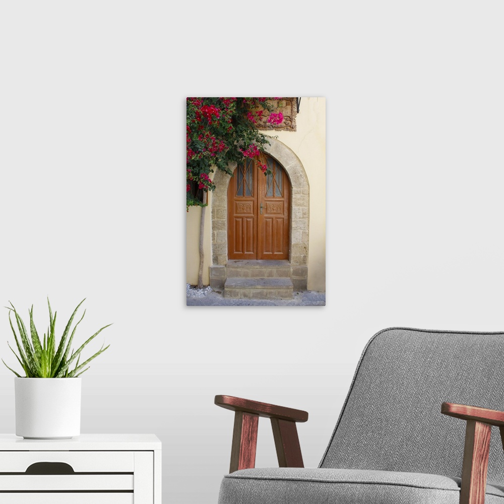 A modern room featuring Santorini Doorway III