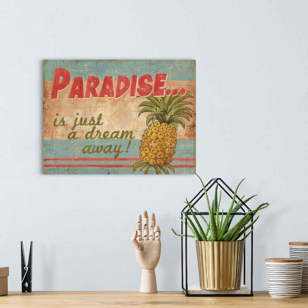 A bohemian room featuring Tropical Paradise