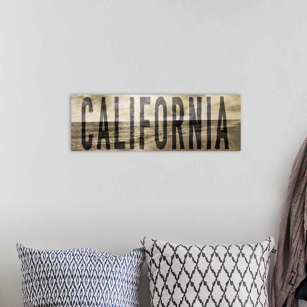 A bohemian room featuring California Type Wave