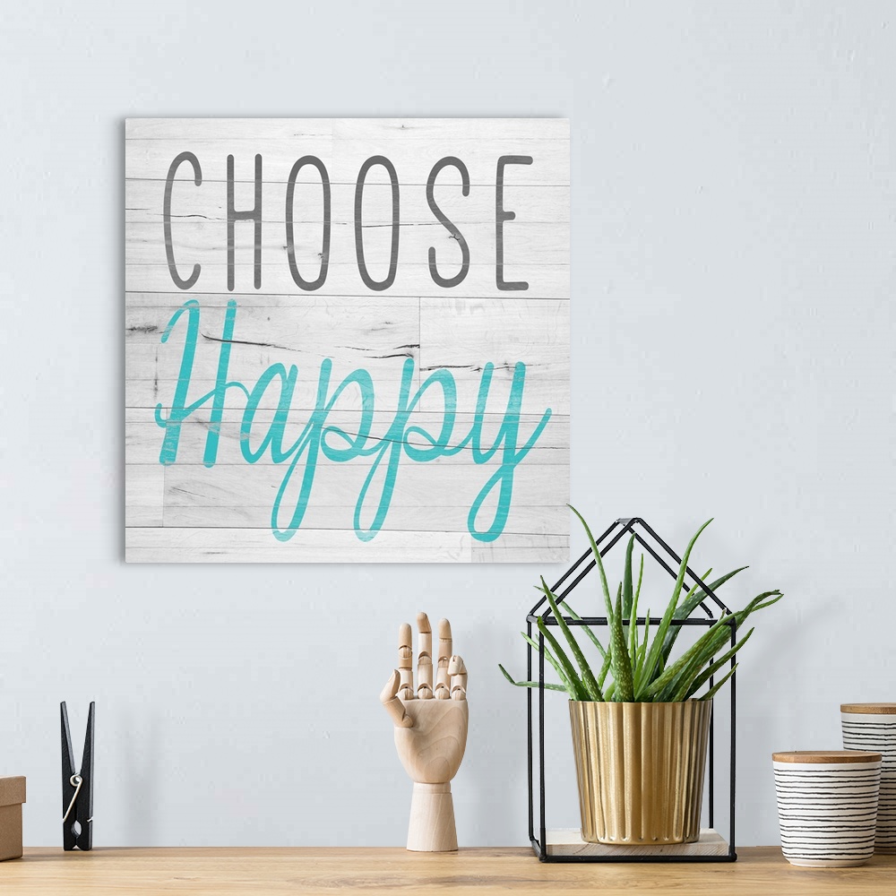 A bohemian room featuring Text in teal and grey on a white board background.