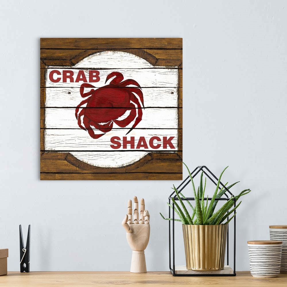 A bohemian room featuring Crab Shack