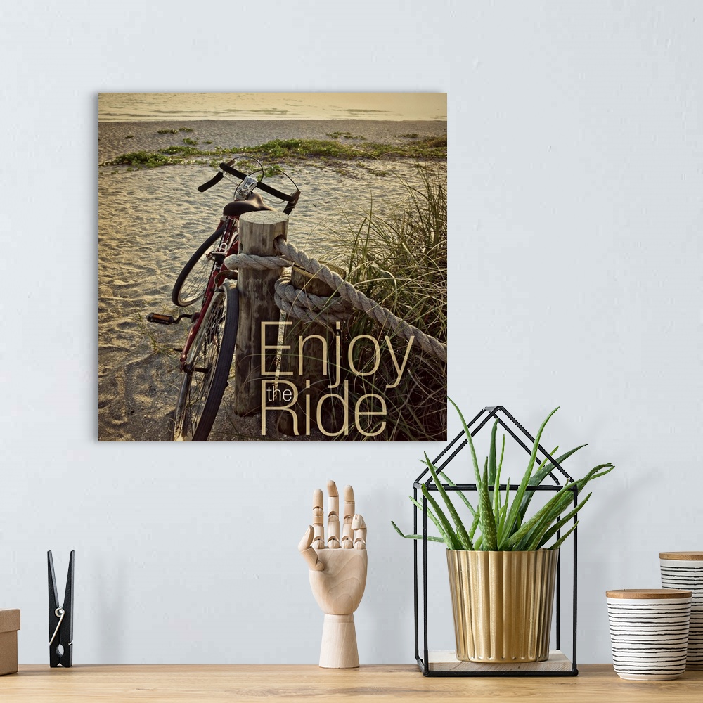 A bohemian room featuring Enjoy the Ride