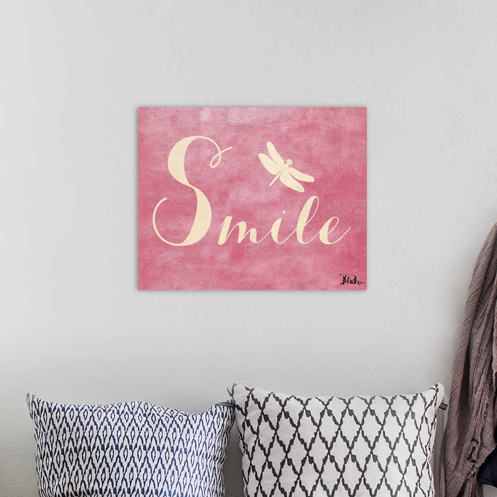 A bohemian room featuring Laugh and Smile II