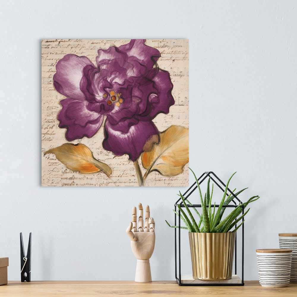 A bohemian room featuring Lilac Beauty I