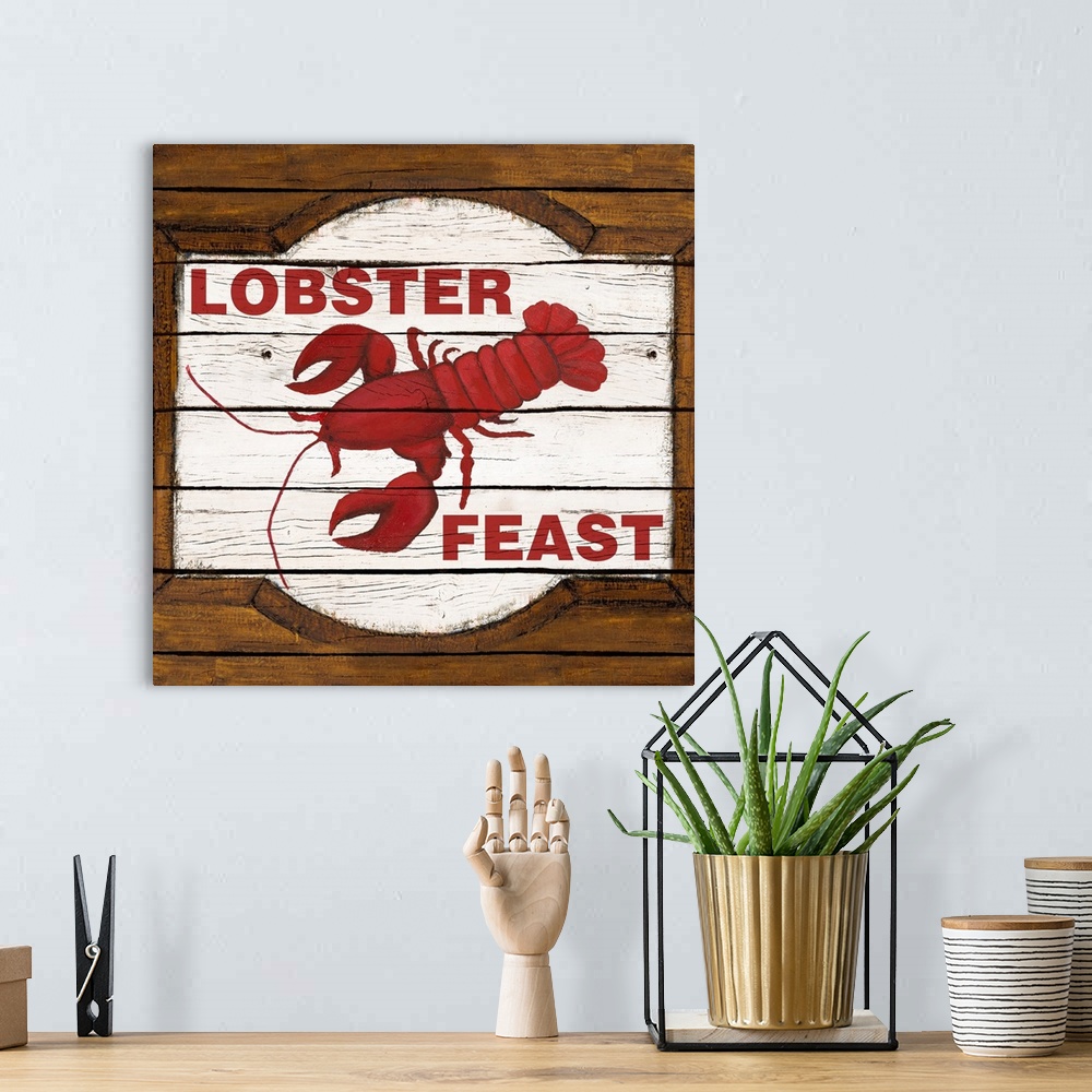 A bohemian room featuring Lobster Feast