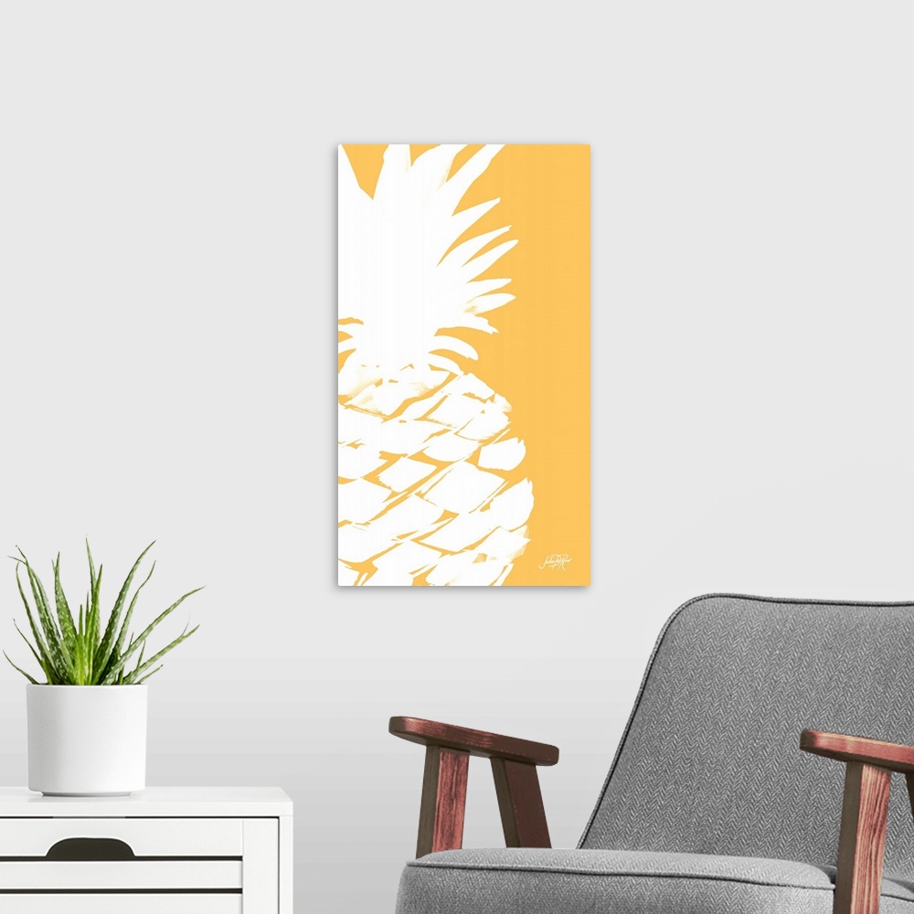 A modern room featuring Modern Pineapple III