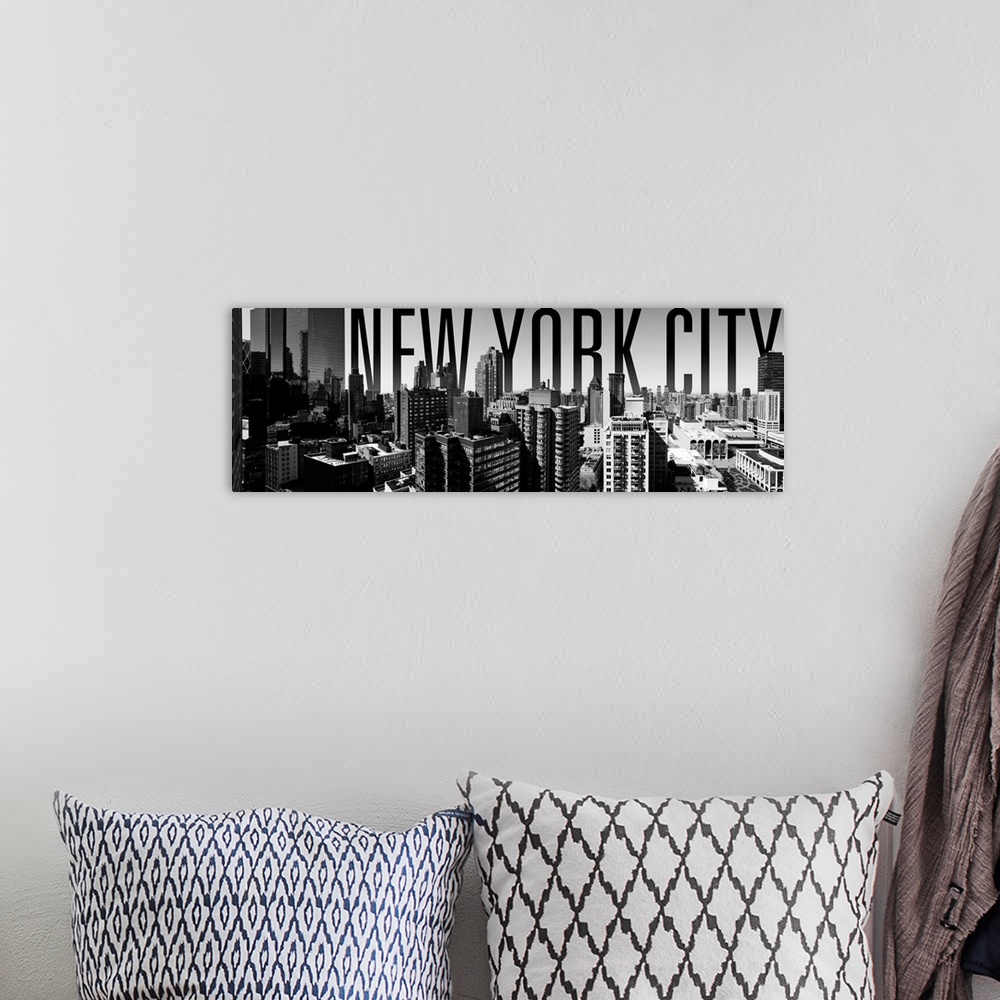 A bohemian room featuring New York City