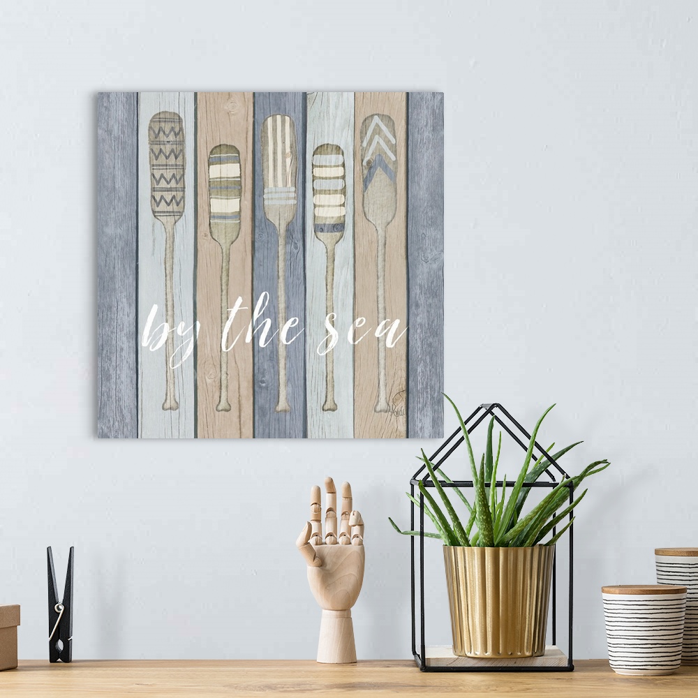 A bohemian room featuring Oars by the Sea