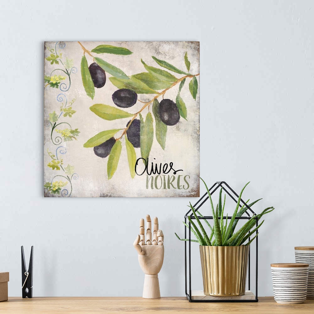 A bohemian room featuring Olives Noires