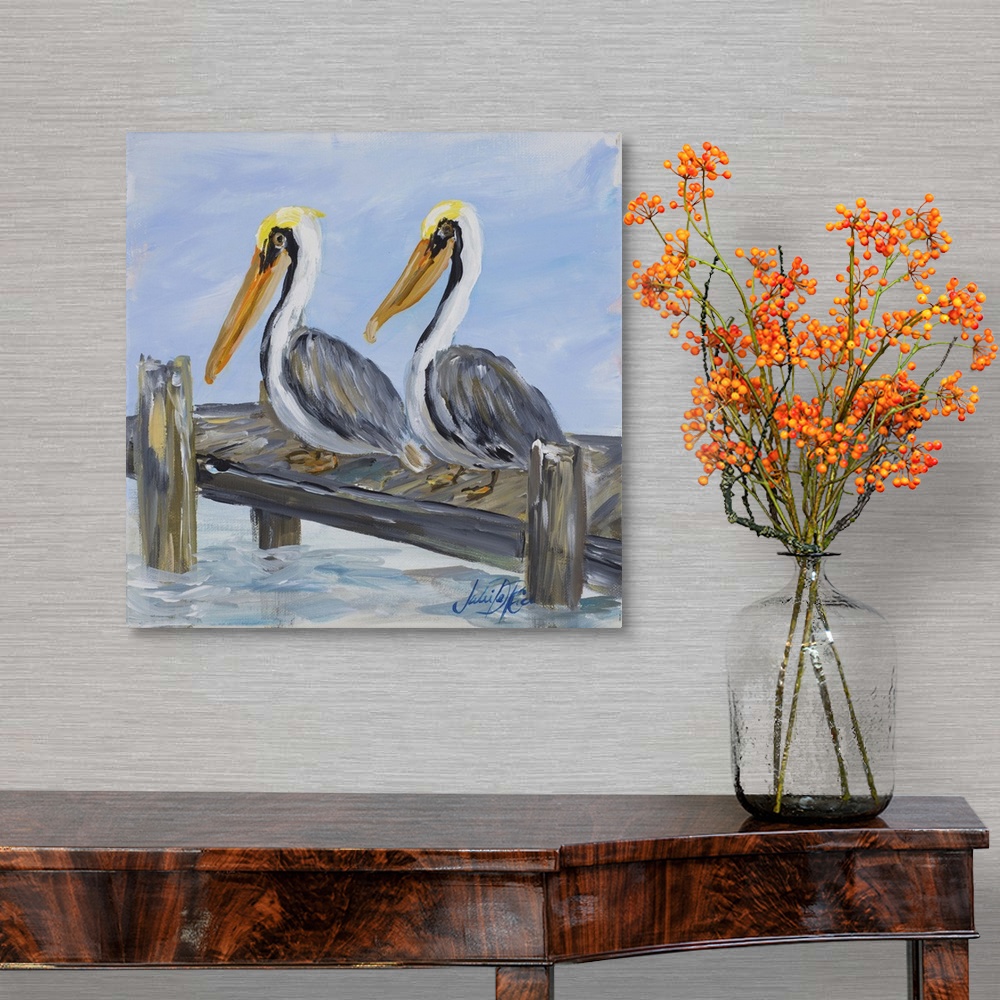 A traditional room featuring Pelicans On Deck