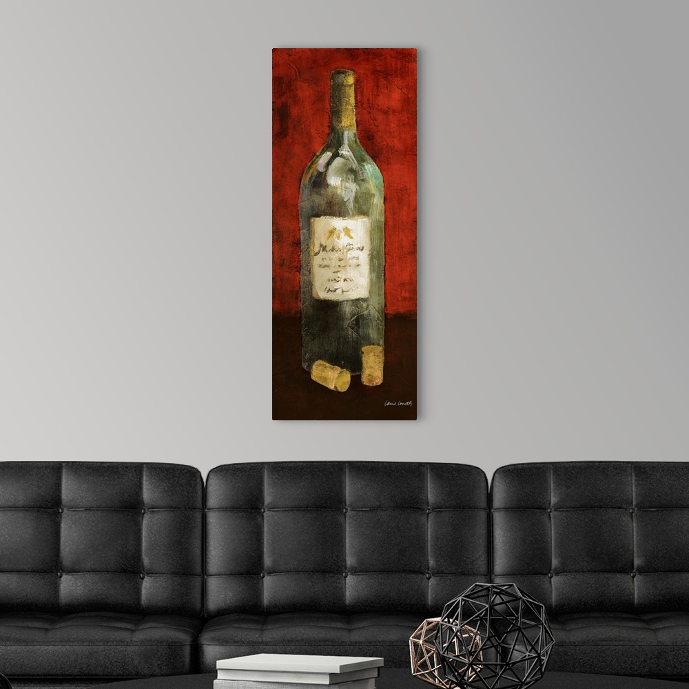 A modern room featuring Red Wine and Cork II