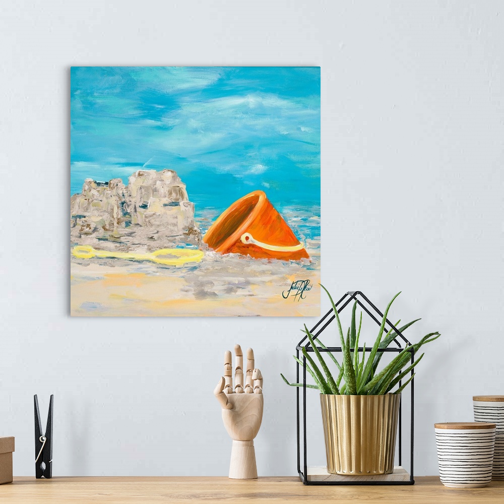 A bohemian room featuring Sandcastles I