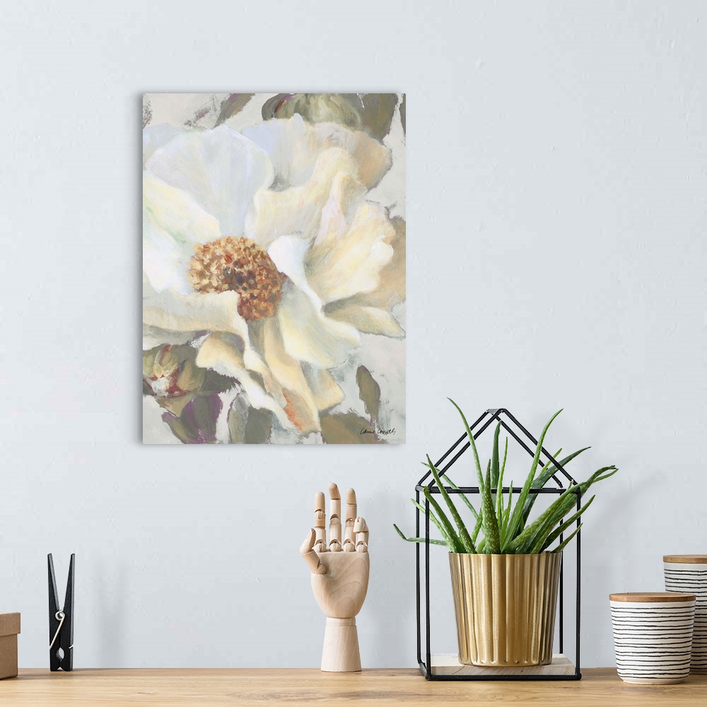 A bohemian room featuring White Peony and Buds